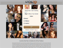 Tablet Screenshot of localsexchatcity.com